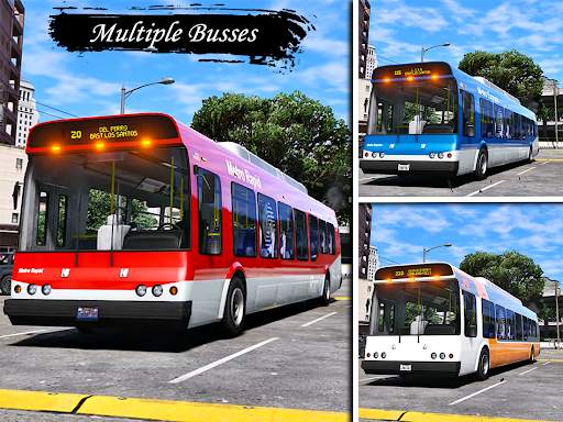 Bus Simulator Coach Driving Bu screenshot 5