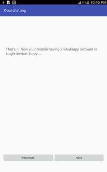 Dual whatsapp on one phone screenshot 4