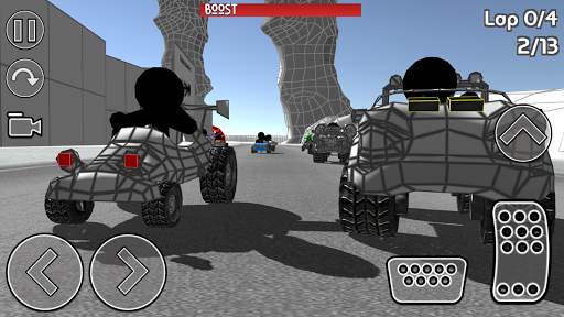 Stickman Car Racing screenshot 4