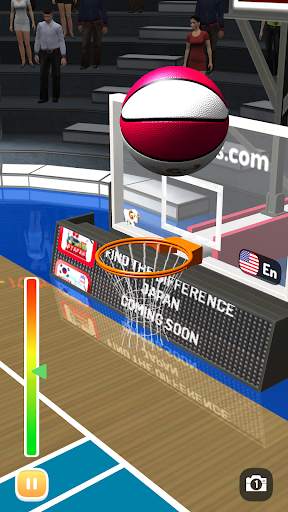 Basketball 3D Shooting Contest, real free shootout screenshot 10