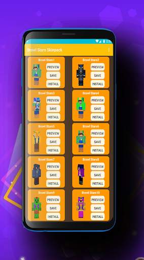 Brawl BS Stars Mod Skin for Minecraft screenshot 7