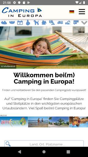 Camping in Europa screenshot 1