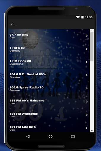 80s Music Radios Free. Eighties Radios Online screenshot 2
