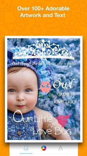 Baby Milestones- Baby Monthly Pictures & Baby Art screenshot 1