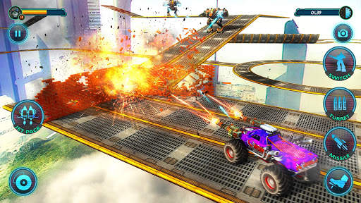 Flying Monster Robot Fighting screenshot 12