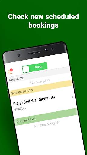 Greenr Cabs Malta Drivers' App screenshot 2