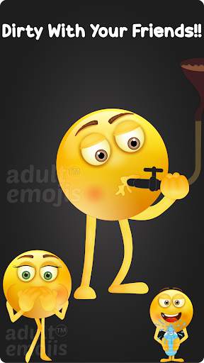 Dirty Emoji Sticker Keyboard स्क्रीनशॉट 2