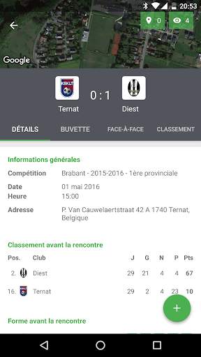 Résultats foot live Belgique screenshot 5