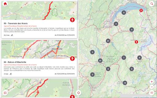 Cycling Savoie Mont Blanc screenshot 9