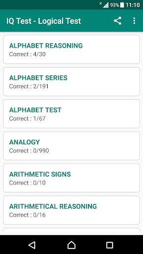 IQ Test - Logical Test Free screenshot 1