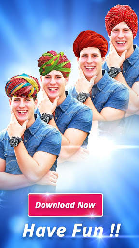 Rajasthani Turban Photo Editor screenshot 1