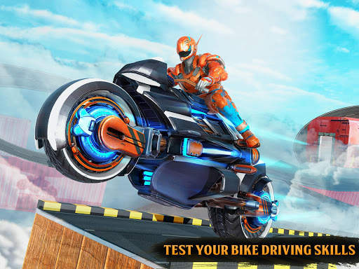 Impossible Bike Stunts Racing – Robot Bike Games screenshot 9