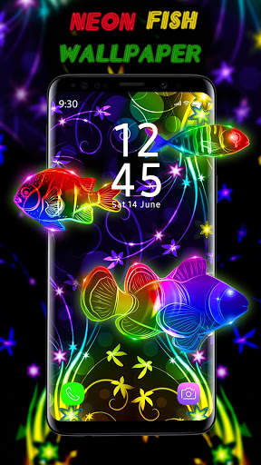 Neon Fish APUS Live Wallpaper screenshot 4