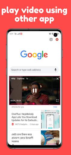 M Tube, Floating Video Player screenshot 4