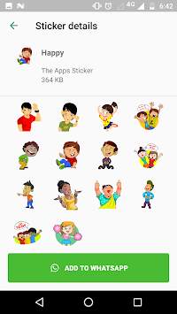 Free WhatsApp Stickers screenshot 2