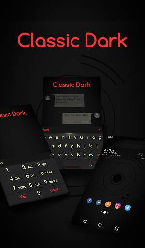 Classic Dark Wallpaper Theme screenshot 1