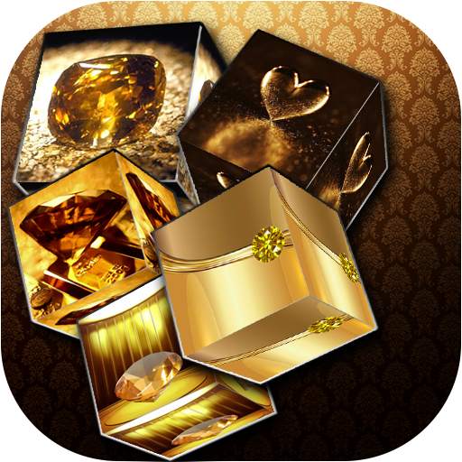 Diamond Gold Cube Live Wallpaper - Live Wallpaper 1.0