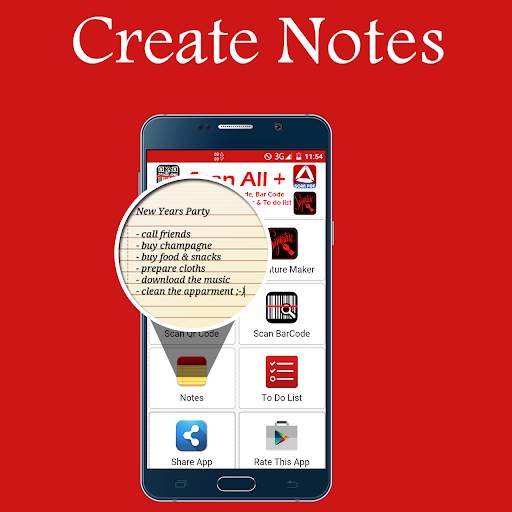 Scan All in One   (PDF, doc bar qr Notes) Free скриншот 6