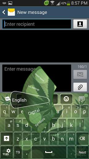 Weed Keyboard स्क्रीनशॉट 2