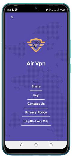 Air Vpn - free unblock VPN & secure VPN screenshot 2
