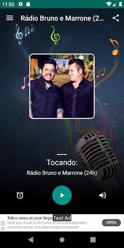 📻 Rádio Bruno e Marrone (24h) screenshot 1