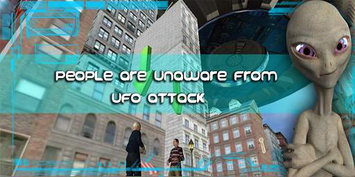 UFO Simulator 2021 : Crazy UFO New Game screenshot 1