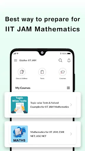 IIT JAM Mathematics Exam 2023 screenshot 1