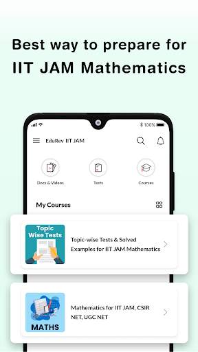IIT JAM Mathematics Exam 2023 screenshot 1