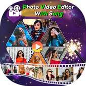 Photo Video Editor with Song icon