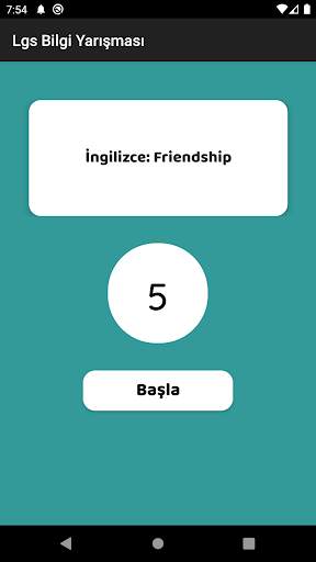 8. Sınıf Bilgi Yarışması & Sohbet Lgs Test Çöz screenshot 5