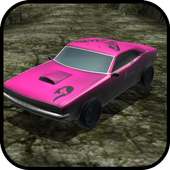 pink car drift game logo