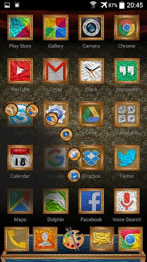 Next Launcher 3D Theme VanGogh screenshot 2