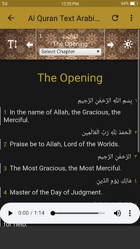 Quran Arabic English Translation скриншот 8