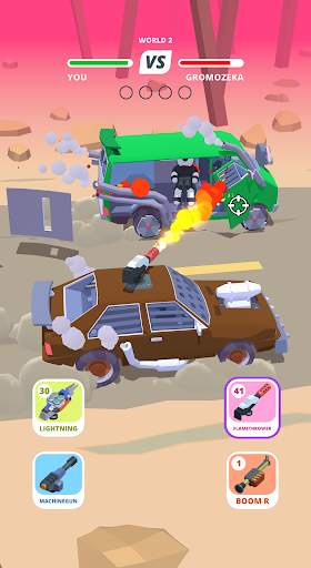 Desert Riders: Car Battle Game screenshot 3