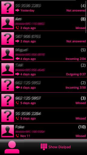 THEME CHESS PINK FOR EXDIALER screenshot 5