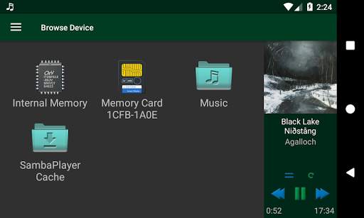 Samba Network Music Player screenshot 4