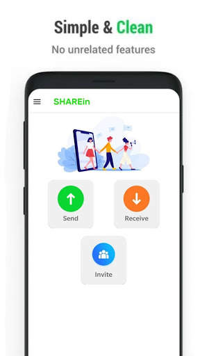 Sharein - Indian Fast & Secure Sharing App screenshot 1