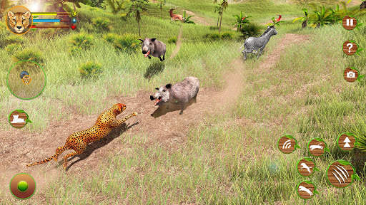 Cheetah Attack Simulator 3D Game Cheetah Sim screenshot 7