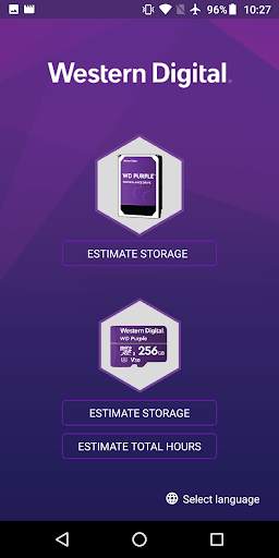 WD Purple Storage Calculator скриншот 2