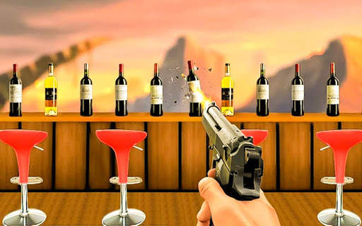 Bottle Shooting: 3D Bottle shoot screenshot 1