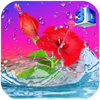 Hibiscus 3D Live Wallpaper on 9Apps