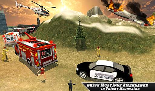 Airplane Fire Fighter  Ambulan screenshot 3