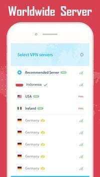 Indonesia VPN: free vpn proxy & vpn client screenshot 3