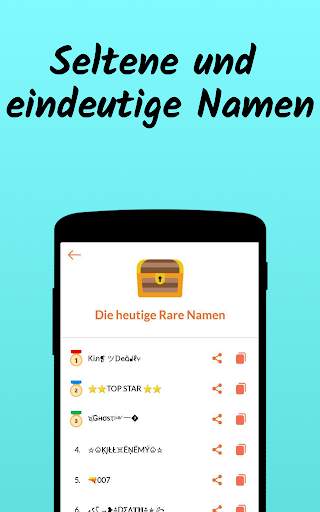 Nickname Schöpfer: Nickfinder screenshot 6