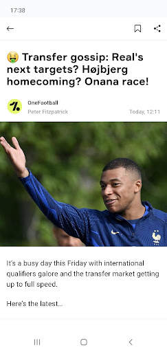 OneFootball-Soccer Scores screenshot 3