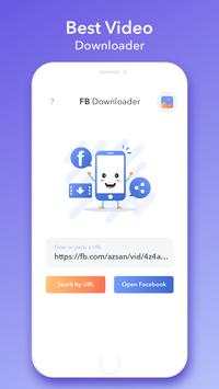 Video Downloader for FB screenshot 1