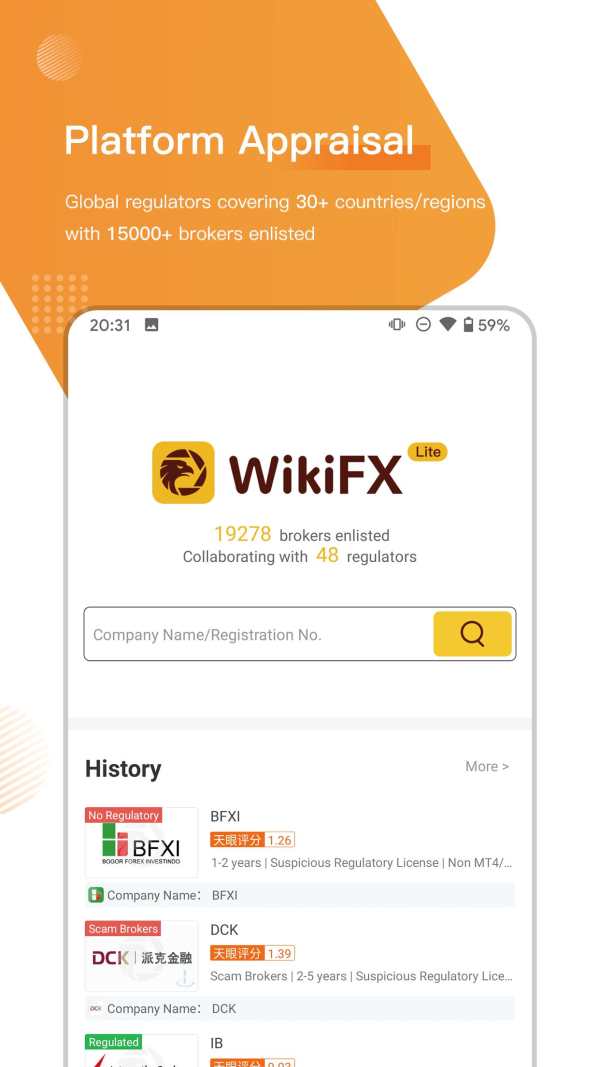 WikiFX Lite screenshot 1
