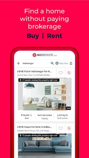 NoBroker Rent, Buy, Sell Flats screenshot 1