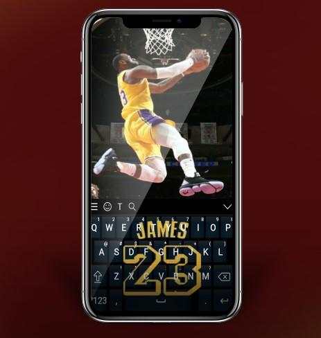 Lebron James Keyboard 2019 स्क्रीनशॉट 3