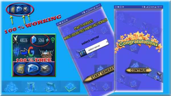 Instant mobile legends free diamond Daily Rewards! screenshot 1